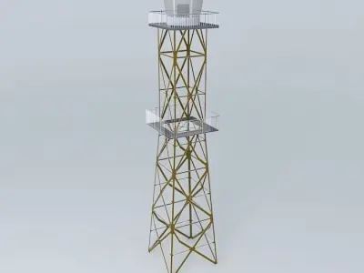 Gantheaume Point Lighthouse Free 3D model