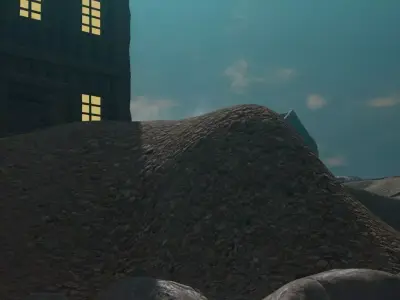 Mountain Village 3D model 3