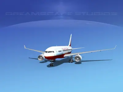 Boeing 787-8 Royal Air 3D model
