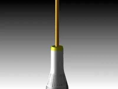 Bahco flathead screwdriver Free 3D model
