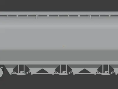 H0 1-87 scale Tagnpps 102 grain wagon VTG 3D print model