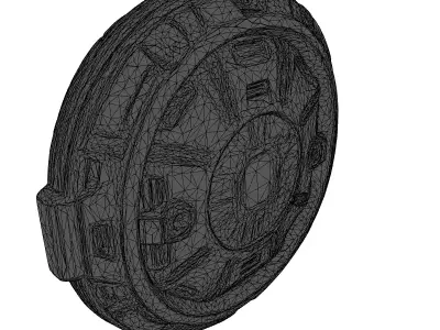 Futuristic Arc Reactor 3D Model 3D model