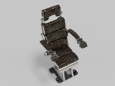 SciFi Armchair 3D model