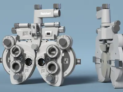 Buzz Optics Phoropter 3D model