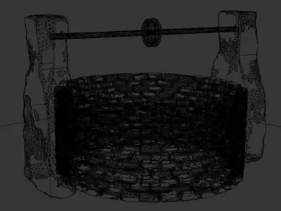 old well 3D model