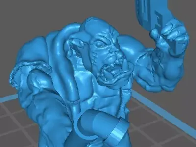 Ork Konvik boss aka warboss 3D print model