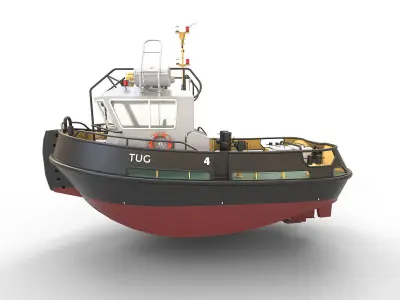  TUG  02 3D model