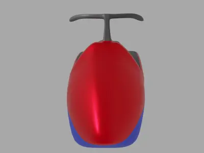 JET Ski OBJ Low-poly 3D model