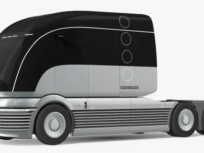  Hydrogen Concept Semi Truck 