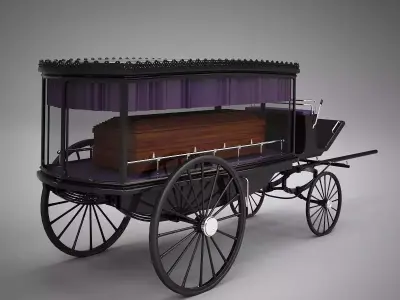 Hearse and Carriages Pack