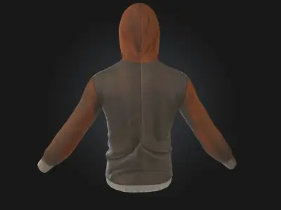 Invisible Hoodie  Cloak of Modern Stealth 3D model