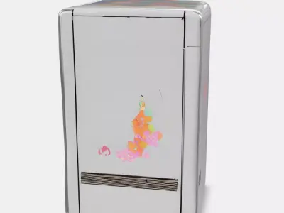 Digital Style Vending Machine Low-poly 3D model