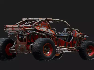Off-Road Dune Buggy 3D model
