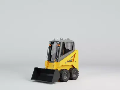 Mini Excavator PACK 3D model
