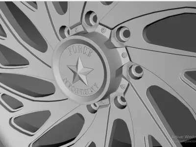 WHEEL BASED on  AMERICAN FORCE CKH49 JOLT CC 3D model