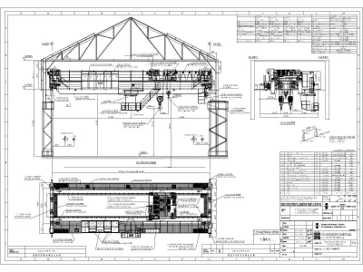 75ton eot crane 3D model