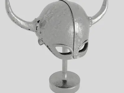 Helmet medieval 2 3D model