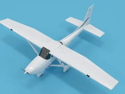 Plane 10 3D model