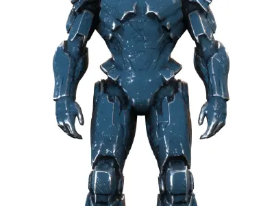 CyberBot future 3D model