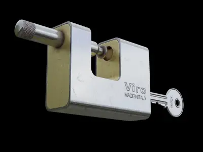 Viro Padlock 3D model