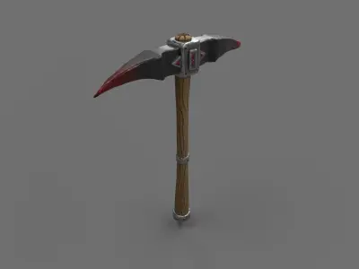 Gem Pickaxe 3D model