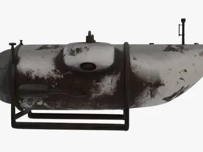 Mini Submarine 3D model