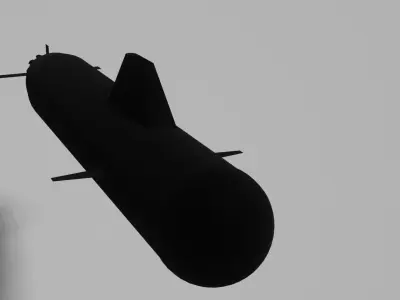 Simple Submarine 3D model