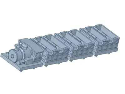 roller coaster vehicle Free 3D print model buy