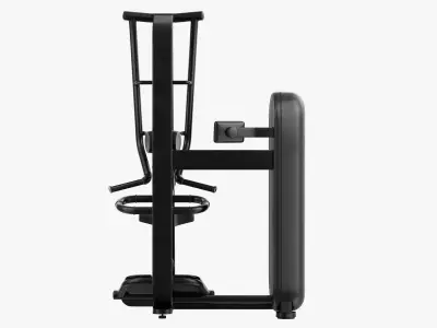 Technogym Artis Rear Delt Row 3D model