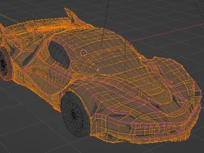 3d car Free 3D model