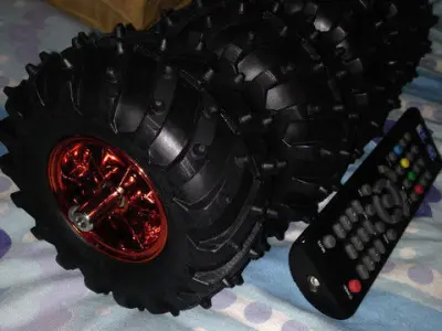 4WD Robot Bulding Free 3D model