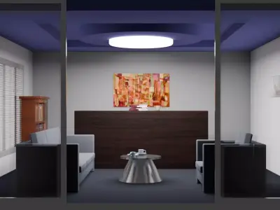 Interior 3D model