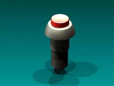 Switch button Free 3D model