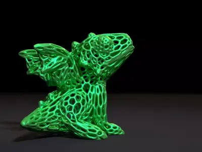 Cute Dragon 3D print model