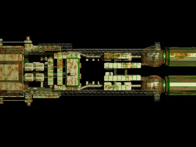 Saar Dreadnaught 3D model