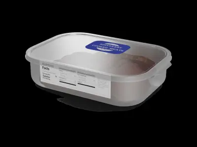 Deli sausages Cooked Meats 3D model