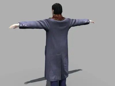 European Man 02 3D model