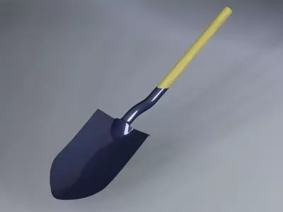 Shovel 3D model shop