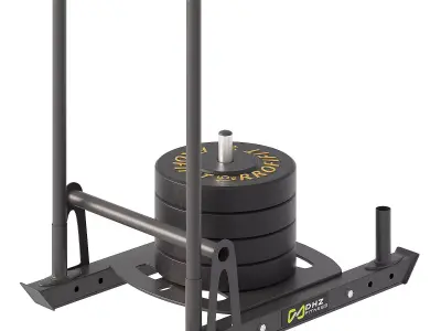 DHZ functional training sled 3D model