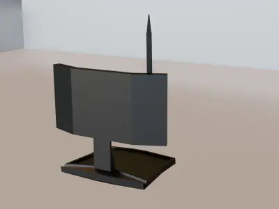 3D fire gun game assets unity and unreal games Free low-poly 3D model