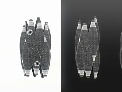 Symbioso - 28x40mm Broken wood part fixer 3D print model