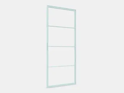 SKYTTA Sliding door frame 5 Low-poly 3D model