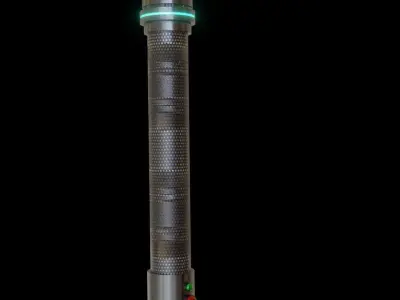 Sci-fi sword for a super villain 2K textures Low-poly 3D model get