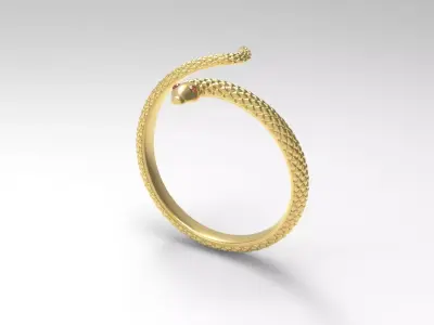 snake ring Free 3D model purchase