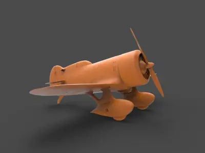 Gee Bee Model R1 3D print model