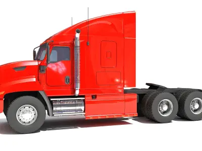 American Freightliner Truck 3D model