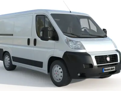 Fiat Ducato  Panelvan 3D model