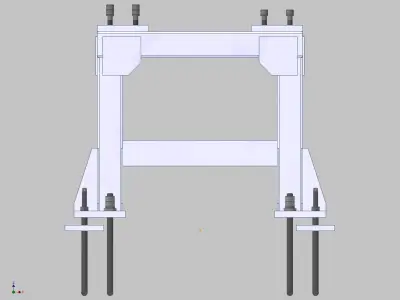 26372-ROBOT BASE BX130X-800 3D model