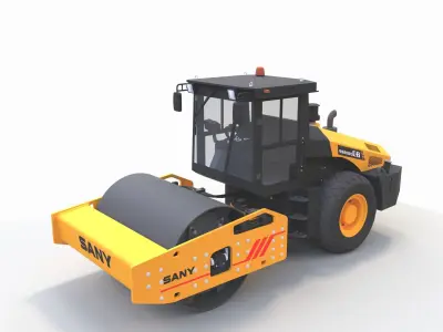  Road Roller 3  3D model