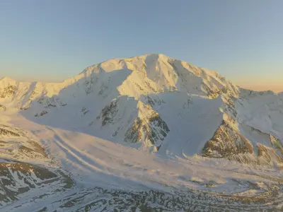 Mount Blackburn US 3D model